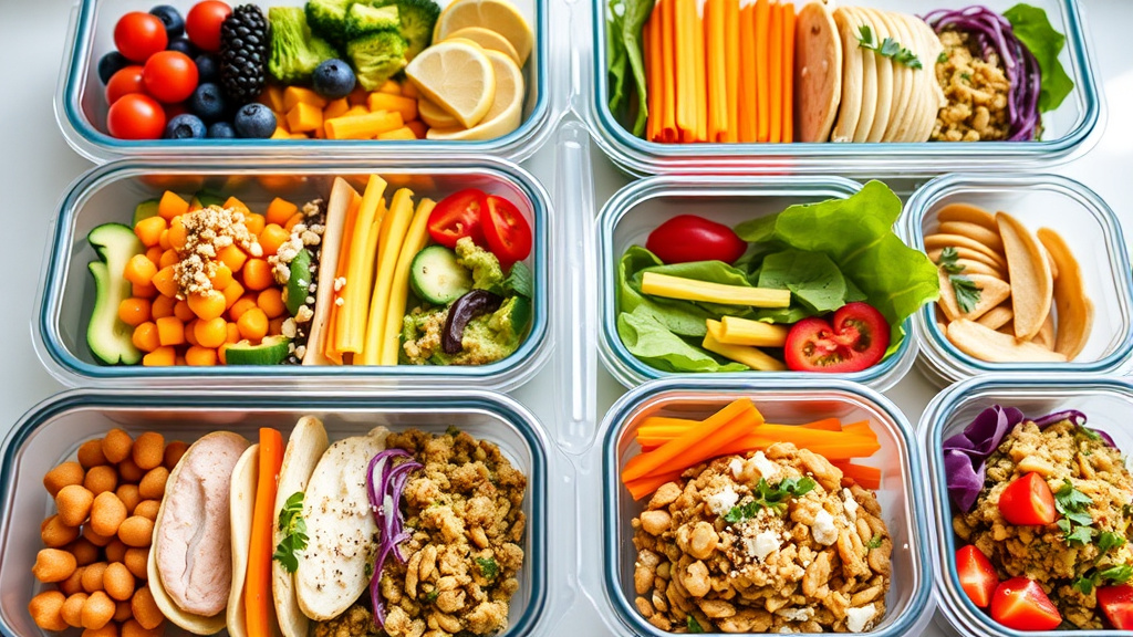 How to Meal Prep Without Getting Bored: 7 Strategies — budget meal prep containers with healthy food