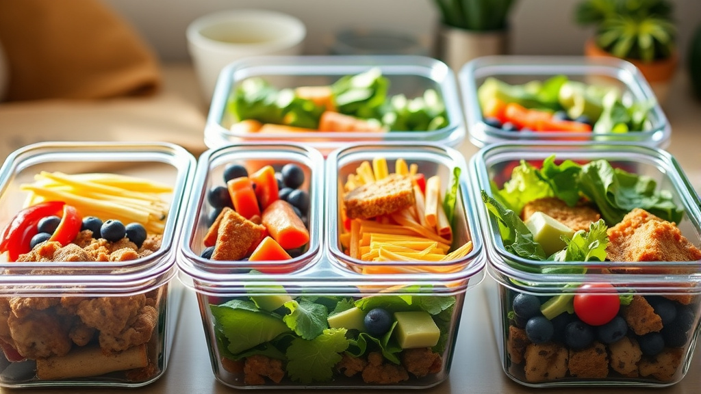 How to Start Meal Prepping: 5 Simple Beginner Steps — budget meal prep containers with healthy food